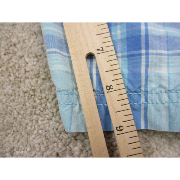 Vineyard Vines Swim Trunks Men 34 Blue Plaid Preppy Bathing Suit Board Shorts * - Picture 11 of 14